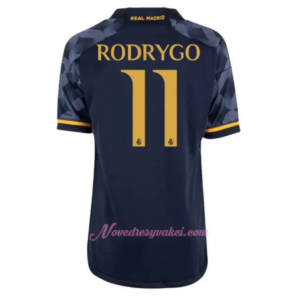 Fotbalové Dresy Real Madrid Rodrygo Goes 11 Dětské Venkovní 2023-24