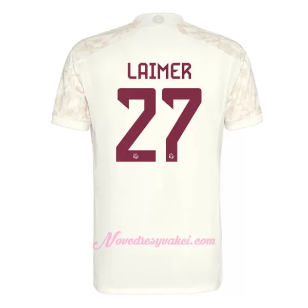 Fotbalové Dresy FC Bayern Mnichov Konrad Laimer 27 Champions League Alternativní 2023-24