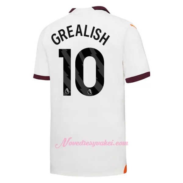 Fotbalové Dresy Manchester City Jack Grealish 10 Dětské Venkovní 2023-24
