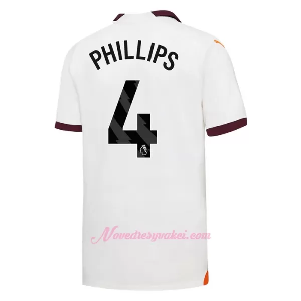 Fotbalové Dresy Manchester City Phillips 4 Venkovní 2023-24