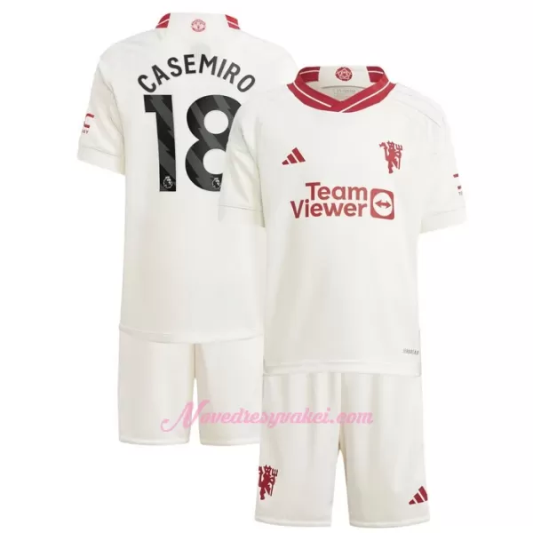 Fotbalové Dresy Manchester United Casemiro 18 Dětské Alternativní 2023-24