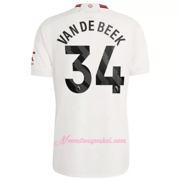 Fotbalové Dresy Manchester United Donny Van de Beek 34 Alternativní 2023-24