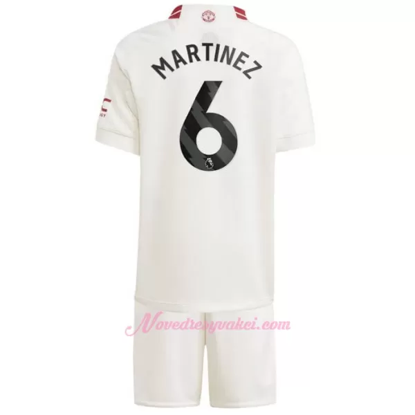 Fotbalové Dresy Manchester United Martinez 6 Dětské Alternativní 2023-24