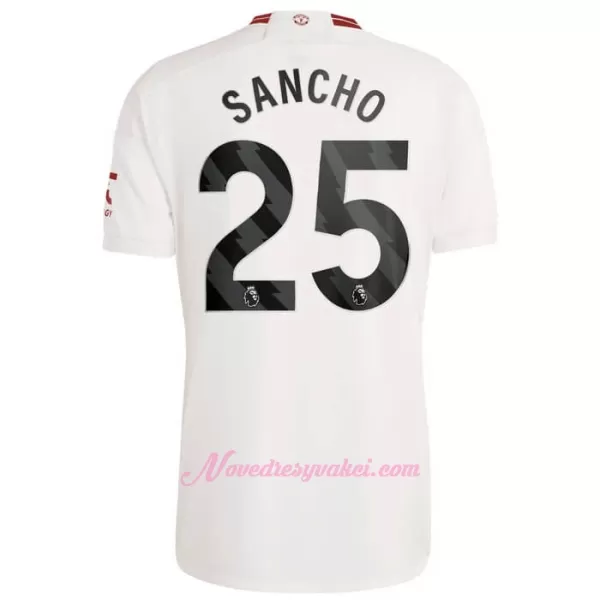 Fotbalové Dresy Manchester United Sancho 25 Alternativní 2023-24