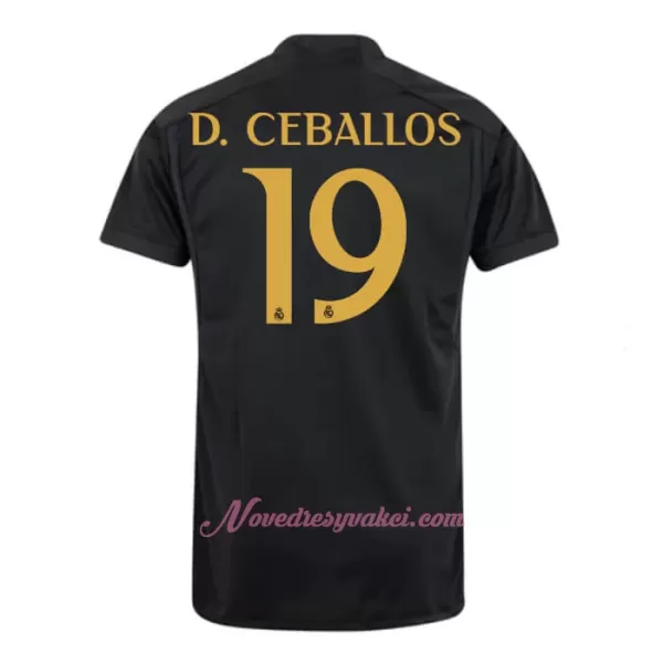 Fotbalové Dresy Real Madrid D. Ceballos 19 Alternativní 2023-24