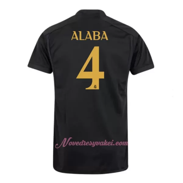 Fotbalové Dresy Real Madrid David Alaba 4 Alternativní 2023-24