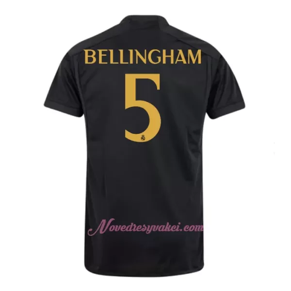 Fotbalové Dresy Real Madrid Jude Bellingham 5 Alternativní 2023-24