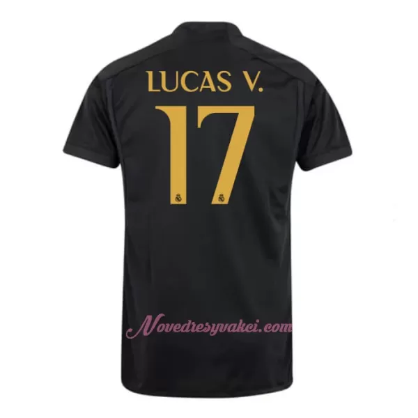 Fotbalové Dresy Real Madrid Lucas V. 17 Alternativní 2023-24