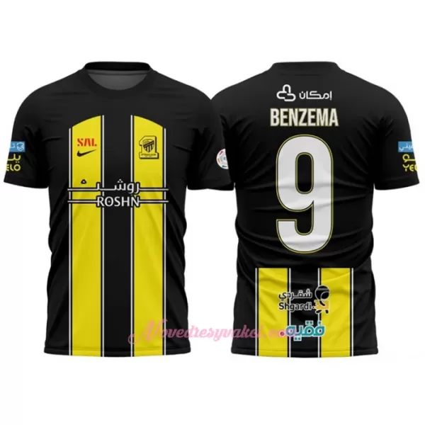 Fotbalové Dresy Al-Ittihad FC Karim Benzema 9 Domácí 2023-24