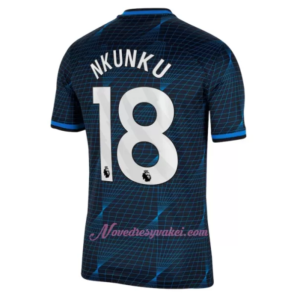 Fotbalové Dresy Chelsea FC Christopher Nkunku 18 Venkovní 2023-24