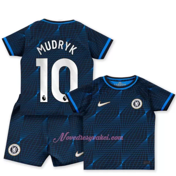 Fotbalové Dresy Chelsea FC Mykhaylo Mudryk 10 Dětské Venkovní 2023-24