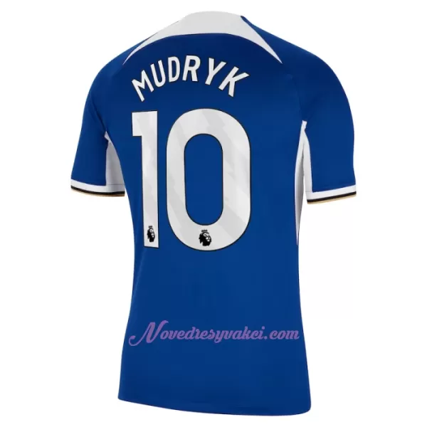Fotbalové Dresy Chelsea FC Mykhaylo Mudryk 10 Domácí 2023-24