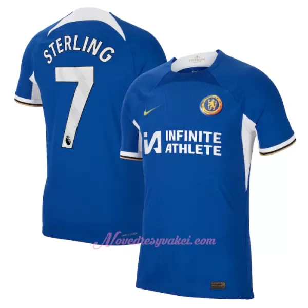 Fotbalové Dresy Chelsea FC Raheem Sterling 7 Domácí 2023-24