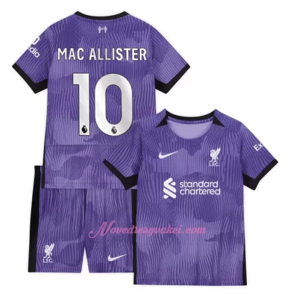 Fotbalové Dresy Liverpool FC Alexis Mac Allister 10 Dětské Alternativní 2023-24