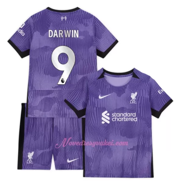 Fotbalové Dresy Liverpool FC Darwin Núñez 9 Dětské Alternativní 2023-24