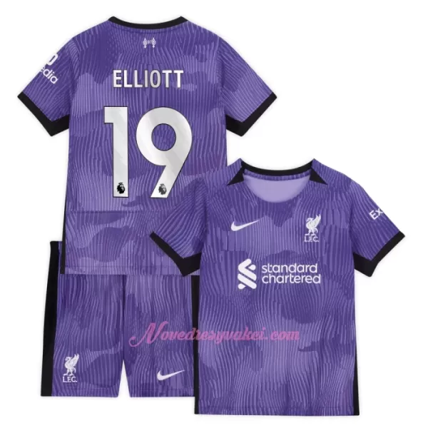 Fotbalové Dresy Liverpool FC Elliott 19 Dětské Alternativní 2023-24