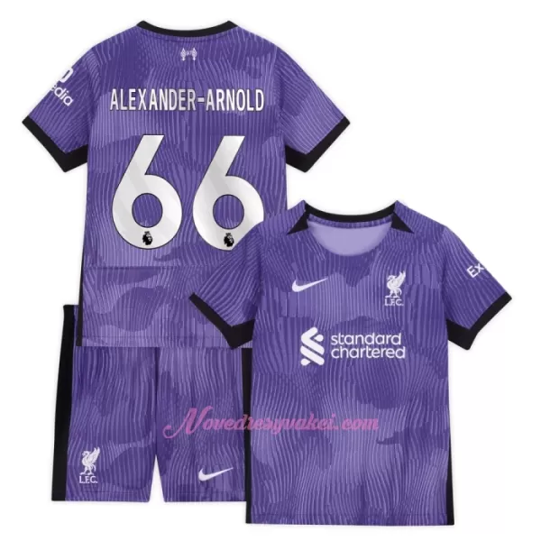 Fotbalové Dresy Liverpool FC Trent Alexander-Arnold 66 Dětské Alternativní 2023-24