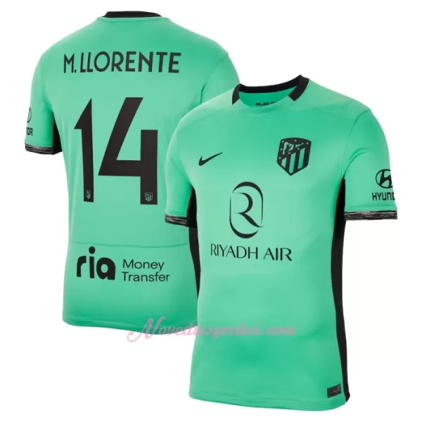 Fotbalové Dresy Atlético Madrid M. Llorente 14 Alternativní 2023-24