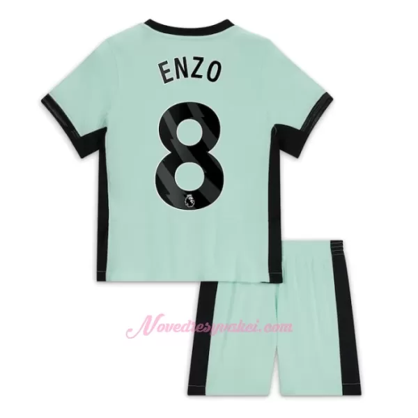 Fotbalové Dresy Chelsea FC Enzo Fernández 8 Dětské Alternativní 2023-24
