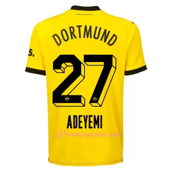 Fotbalové Dresy Borussia Dortmund Adeyemi 27 Domácí 2023-24