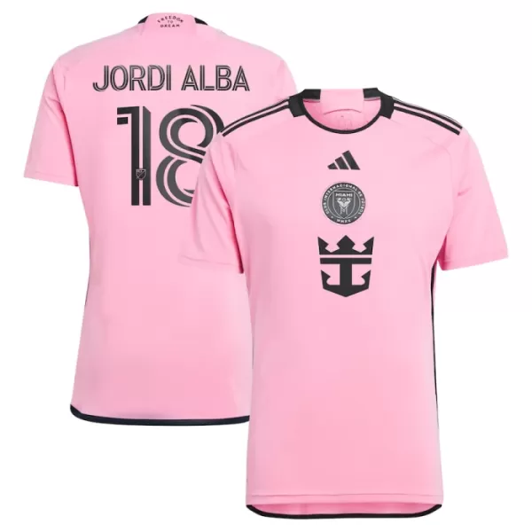 Fotbalové Dresy Inter Miami CF Jordi Alba Ramos 18 Domácí 2024-25