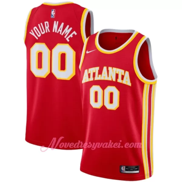 Dresy Atlanta Hawks Icon Edition Swingman 2023-24 Červené