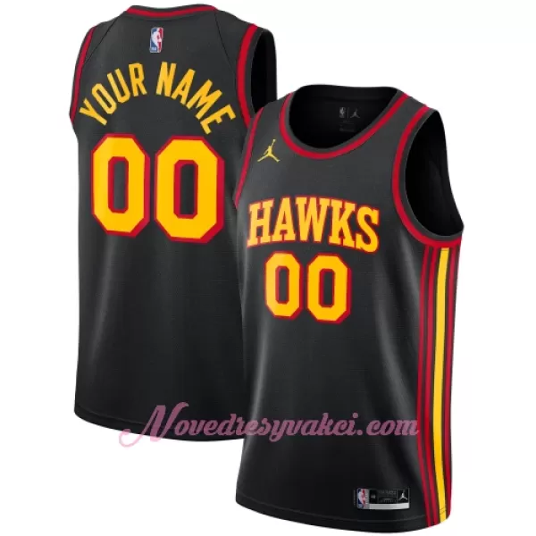 Dresy Atlanta Hawks Statement Edition Swingman 2023-24 Černá