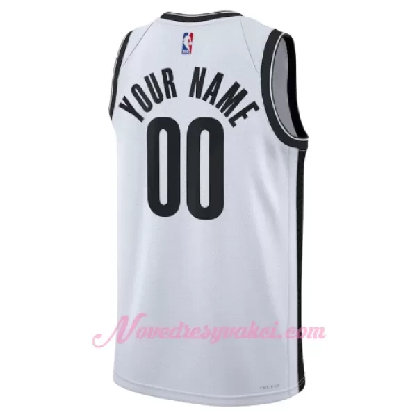 Dresy Brooklyn Nets Association Edition Swingman 2023-24 Bílý