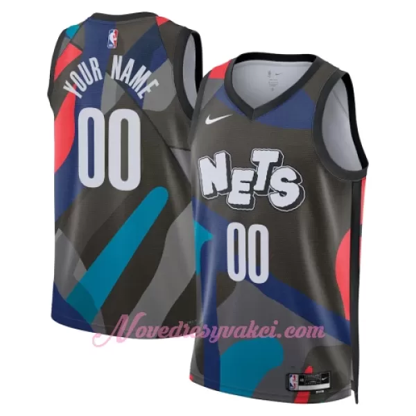 Dresy Brooklyn Nets City Edition Swingman 2023-24 Černá