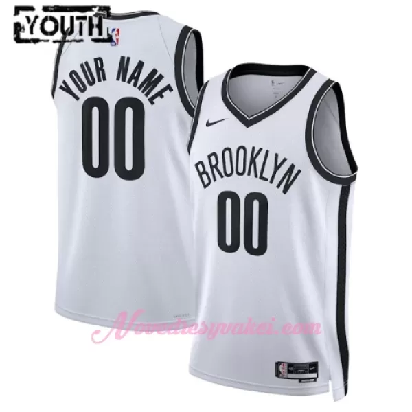 Dresy Brooklyn Nets Dětské Association Edition Swingman 2023-24 Bílý