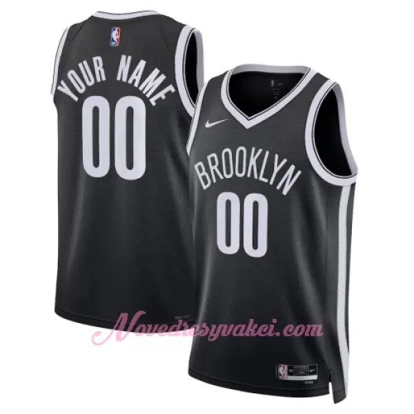 Dresy Brooklyn Nets Icon Edition Swingman 2023-24 Černá