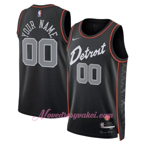 Dresy Detroit Pistons City Edition Swingman 2023-24 Černá