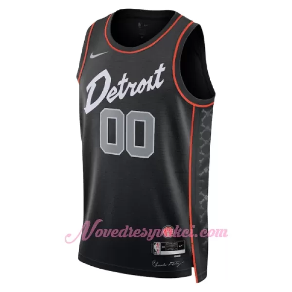 Dresy Detroit Pistons City Edition Swingman 2023-24 Černá