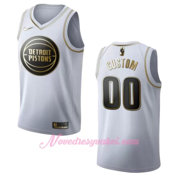 Dresy Detroit Pistons Golden Edition Swingman 2023-24 Bílý