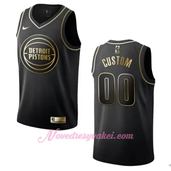 Dresy Detroit Pistons Golden Edition Swingman 2023-24 Černá