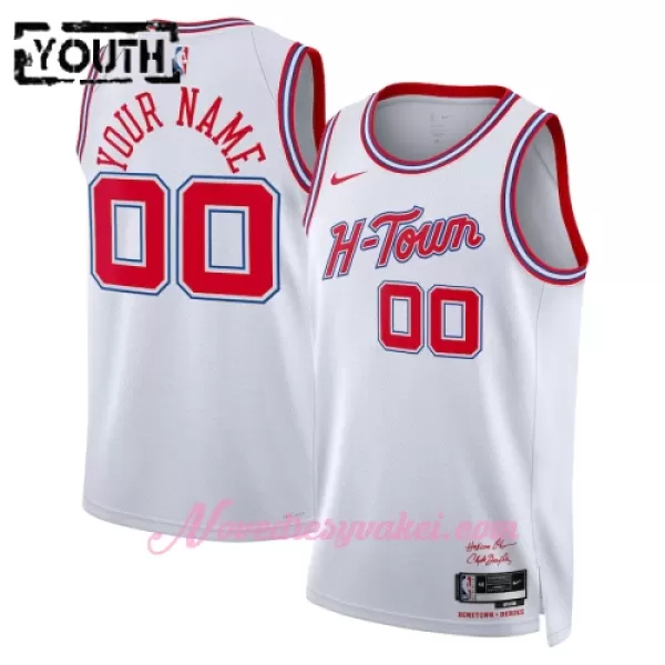 Dresy Houston Rockets Dětské City Edition Swingman 2023-24 Bílý