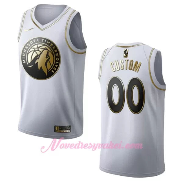 Dresy Minnesota Timberwolves Golden Edition Swingman Bílý