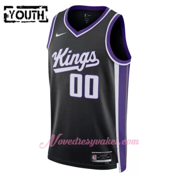 Dresy Sacramento Kings Dětské Icon Edition Swingman 2023-24 Černá