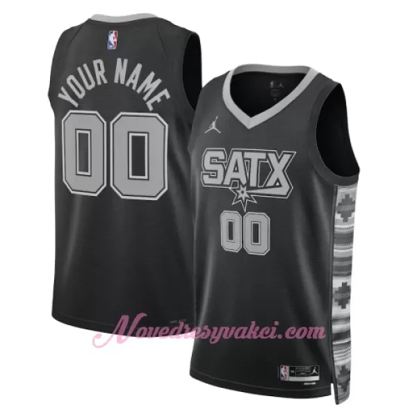 Dresy San Antonio Spurs Statement Edition Swingman 2023-24 Černá