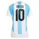 Fotbalové Dresy Argentina Lionel Messi 10 Dámské Domácí 2024