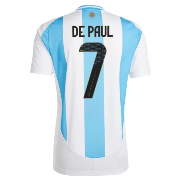 Fotbalové Dresy Argentina Rodrigo de Paul 7 Domácí 2024