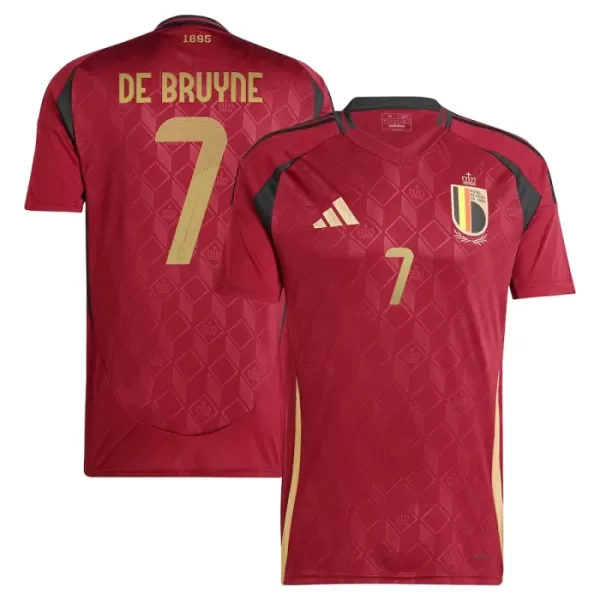 Fotbalové Dresy Belgie Kevin De Bruyne 7 Domácí ME 2024
