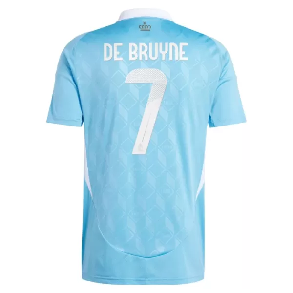 Fotbalové Dresy Belgie Kevin De Bruyne 7 Venkovní ME 2024