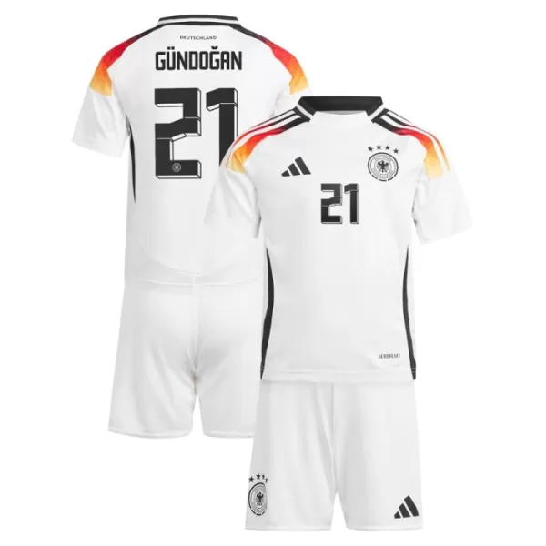 Fotbalové Dresy Německo Ilkay Gündogan 21 Dětské Domácí ME 2024