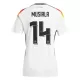 Fotbalové Dresy Německo Jamal Musiala 14 Dámské Domácí ME 2024