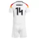 Fotbalové Dresy Německo Jamal Musiala 14 Dětské Domácí ME 2024