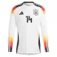 Fotbalové Dresy Německo Jamal Musiala 14 Domácí ME 2024 Dlouhý Rukáv