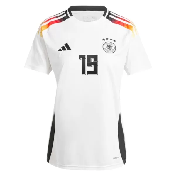 Fotbalové Dresy Německo Leroy Sané 19 Dámské Domácí ME 2024