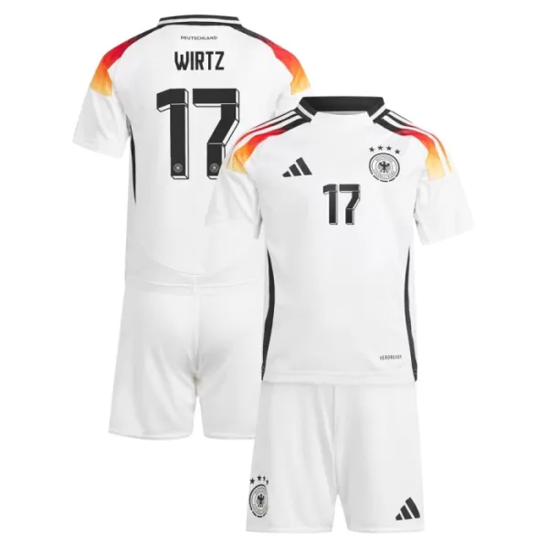 Fotbalové Dresy Německo Wirtz 17 Dětské Domácí ME 2024
