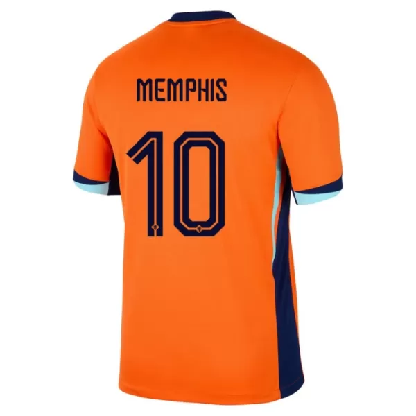 Fotbalové Dresy Nizozemsko Memphis 10 Domácí ME 2024